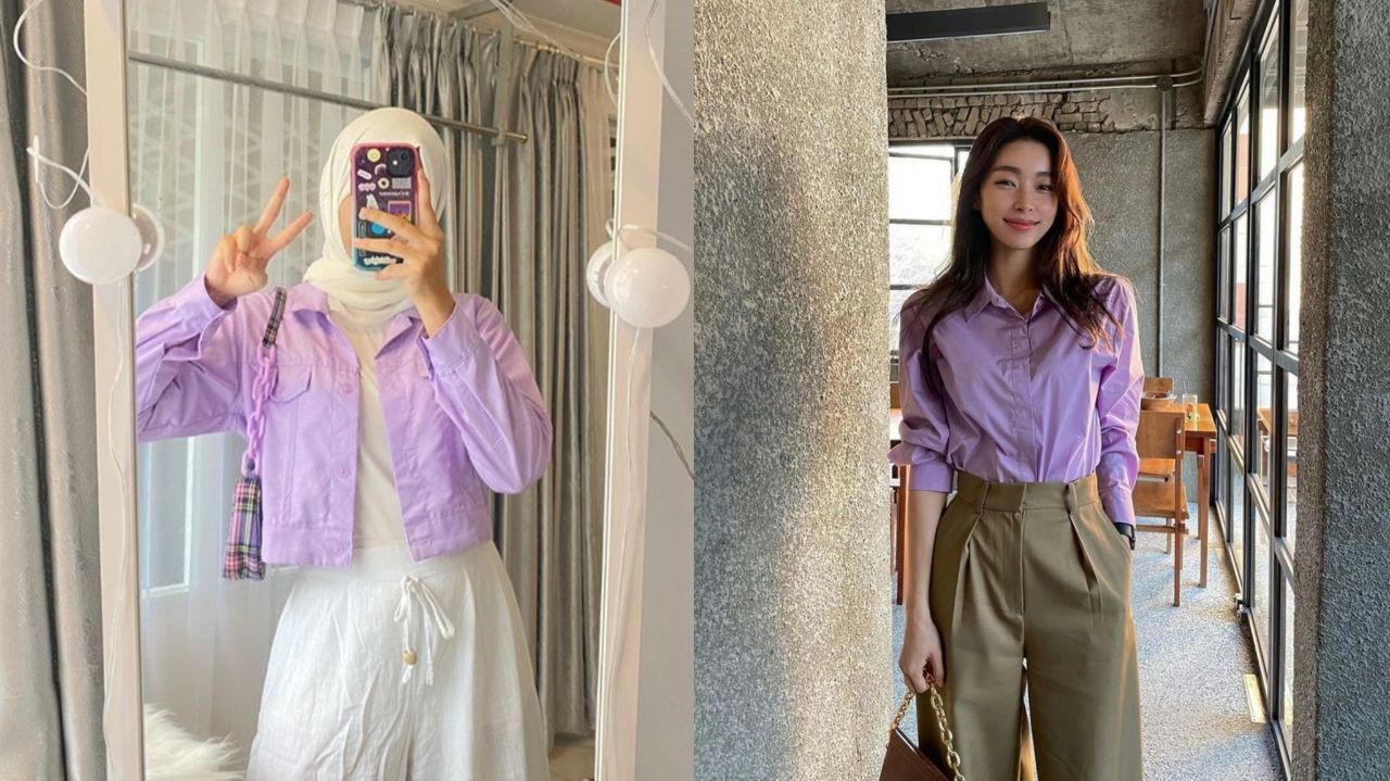 5 Ide Perpaduan Warna Lilac untuk Tampil Feminin dan Stylish