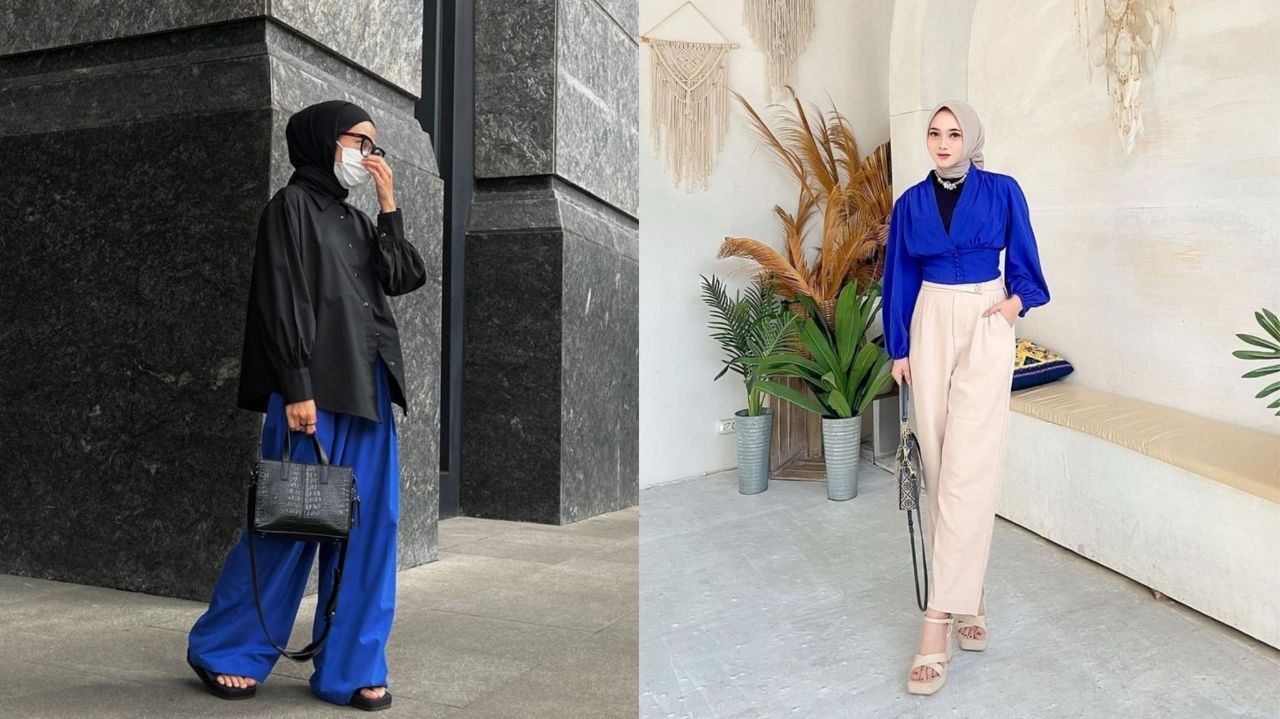 5 Kombinasi Warna Biru Elektrik yang Bikin Outfit Kamu Lebih Stylish