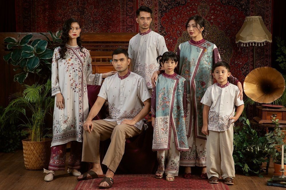  Detail dan Makna Motif dalam Tren Baju Lebaran 2025 Bertema Sarayu dan Renjana