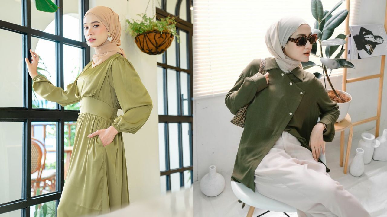 5 Rekomendasi Warna Kerudung yang Cocok dengan Baju Olive, Yuk Coba!