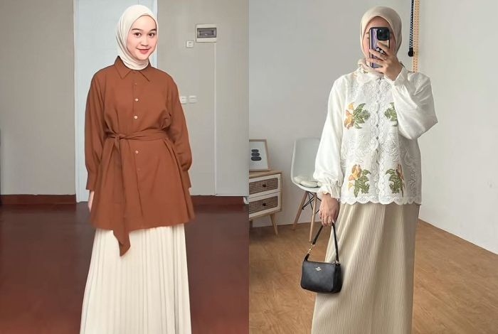 5 Ide Outfit Bukber Hijab 2025 yang Modern dan Kekinian!