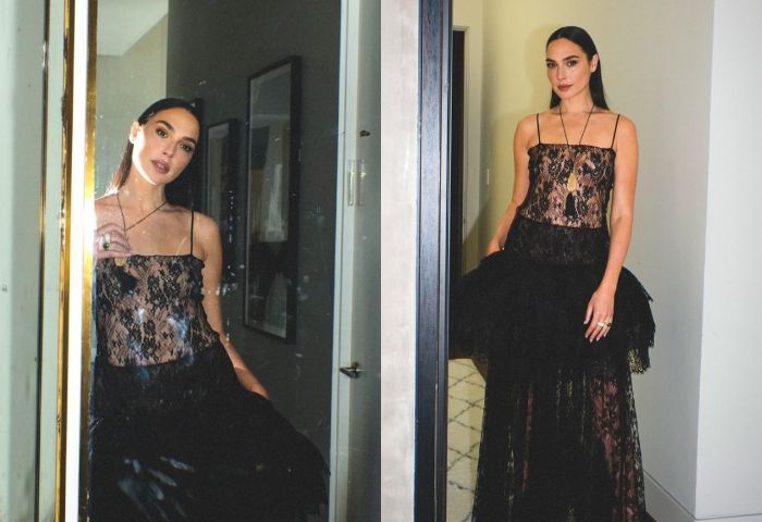 Hadiri Pemutaran Perdana Film 'Snow White', Gal Gadot Tampil Glamor dengan Gaun Chloe