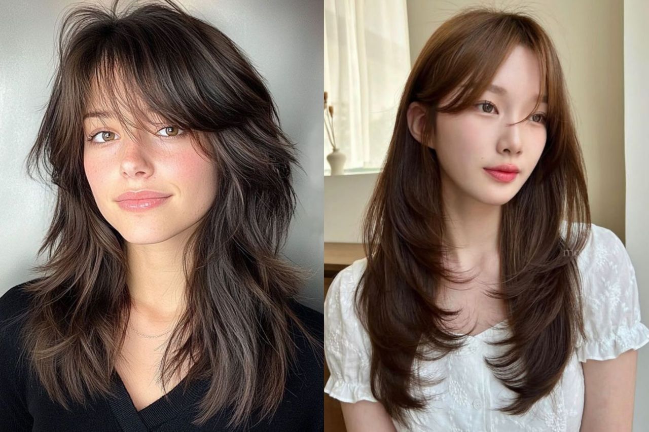 5 Model Rambut Segi Layer Wanita yang Stylish dan Elegan, Tren 2025