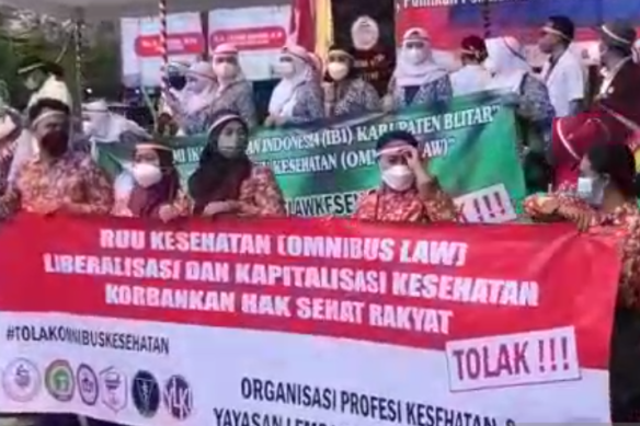Para Guru Besar Minta Pemerintah Menunda Pengesahan RUU Kesehatan