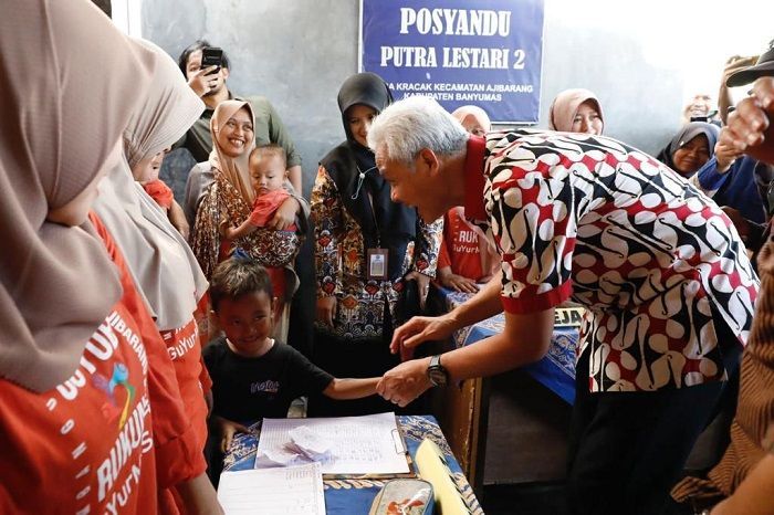 Ganjar Pranowo Berhasil Turunkan Stunting di Jawa Tengah, Kini Tinggal 11,9 Persen