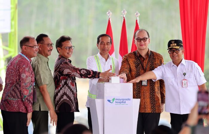 Presiden Jokowi Hadiri Groundbreaking Rumah Sakit Kedua di IKN, Ada Healing Garden Bantu Pasien Cepat Sembuh