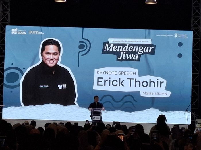 Erick Thohir Cerita Transformasi Yayasan BUMN Penggelar Mendengar Jiwa: Dari Covid hingga Tangani Kesehatan Mental