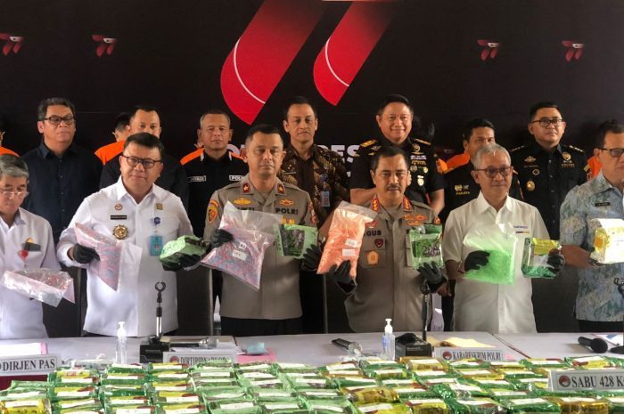 Bareskrim Bongkar 3 Kasus Narkoba Besar Selama Juni 2023, 428 Kg Sabu Disita!
