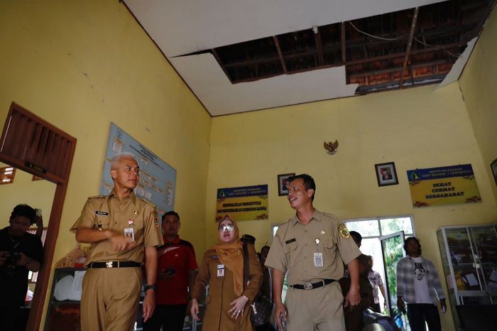 Pasca Gempa Jogja, Ganjar Adakan Ruang Darurat di Setiap Sekolah