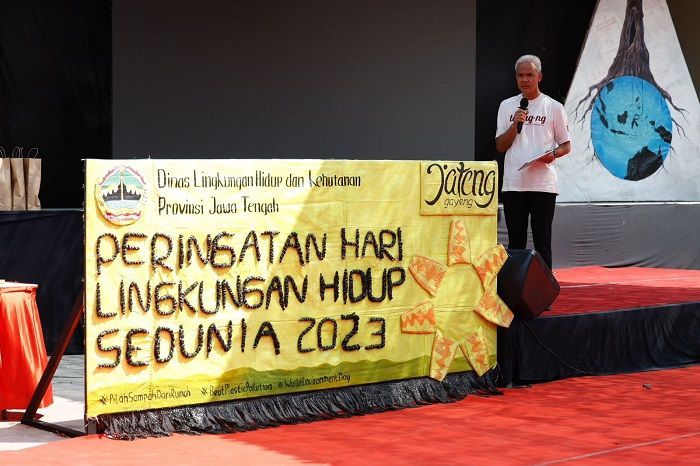 Peringati Hari Lingkungan Hidup Sedunia, Ganjar Ajak Masyarakat Manfaatkan Pengelolaan Sampah