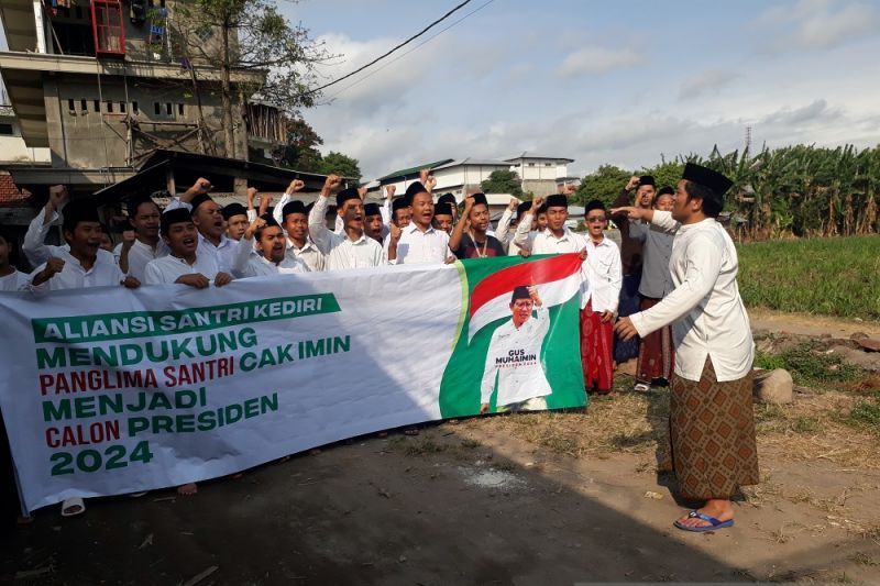 Cak Imin Dapat Dukungan dari Aliansi Santri Kediri untuk Maju Bertarung pada Pilpres 2024