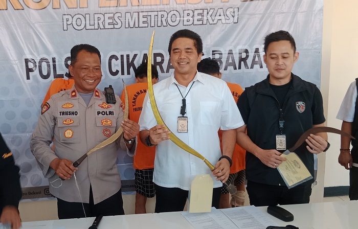Resahkan Masyarakat, 3 Komplotan Begal Sadis di Bekasi Dilumpuhkan Timah Panas Polisi