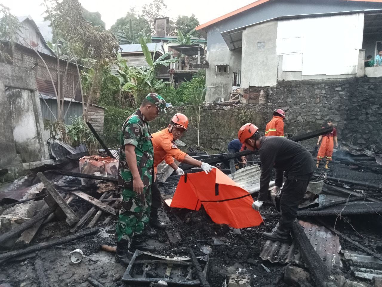 Tragis! Terjebak dalam Kamar, Seorang Nenek 80 Tahun Terjebak Tewas Terbakar