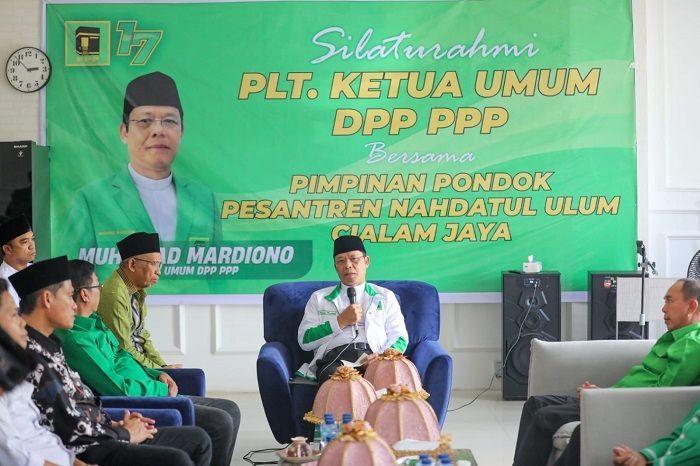 Plt Ketum PPP Bertemu dengan Ketua PWNU Sultra, Ini Hal yang Dibicarakan