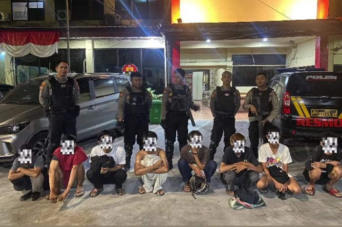 8 Pemuda Digiring Polisi saat Hendak Tawuran di Kebayoran, Salah Satunya Admin Medsos Gangster