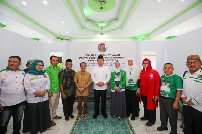 Kunjungi Kantor DPW PPP Gorontalo, Mardiono Ajak Kader Berjuang Hadapi Pemilu 2024