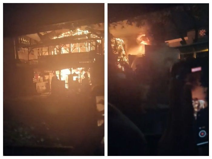 Kebakaran Dekat Gandaria, Asap Hitam Melambung Tinggi!