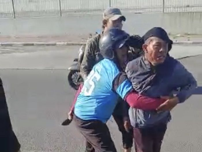 Keributan di Pasar Lakessi Parepare, Satu orang Sampai Dilarikan ke Rumah Sakit!