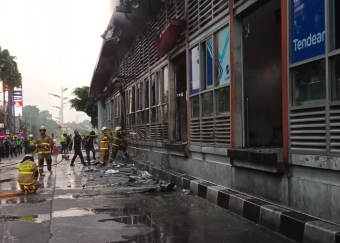 Agar Tetap Bisa Layani Penumpang, TransJakarta Siapkan Halte Sementara Tendean Usai Terbakar