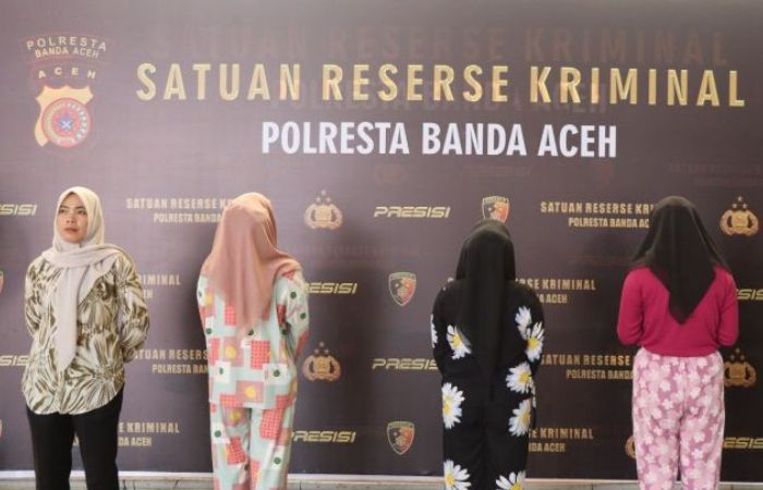 3 Wanita di Banda Aceh Ditangkap Polisi Diduga Terlibat Prostitusi, Diamankan pas Sampai Kamar Hotel