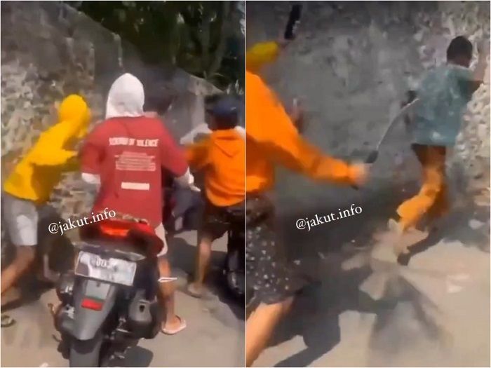 Viral Remaja Dihajar Hingga Dibacok di Jakut, 4 Pelakunya Langsung Ditangkap