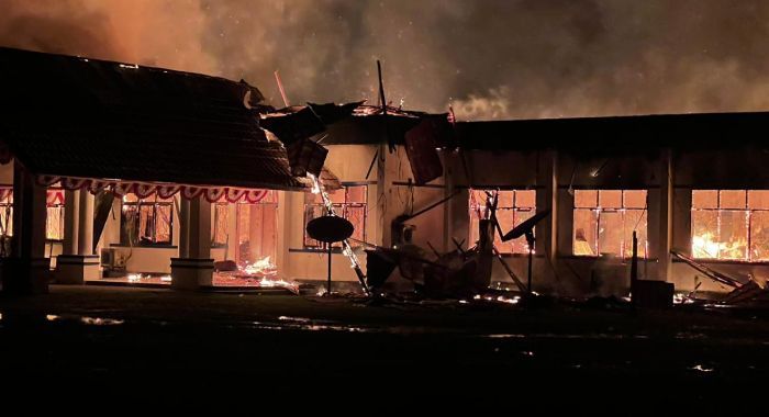 Polisi Masih Usut Penyebab Kebakaran Kantor Dinas Yahukimo Papua