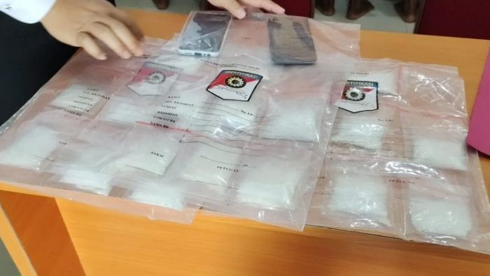 Polisi Amankan 21 Bal Sabu Senilai Rp800 Juta di Kabupaten Sidrap, Seret 2 Orang Pelaku 