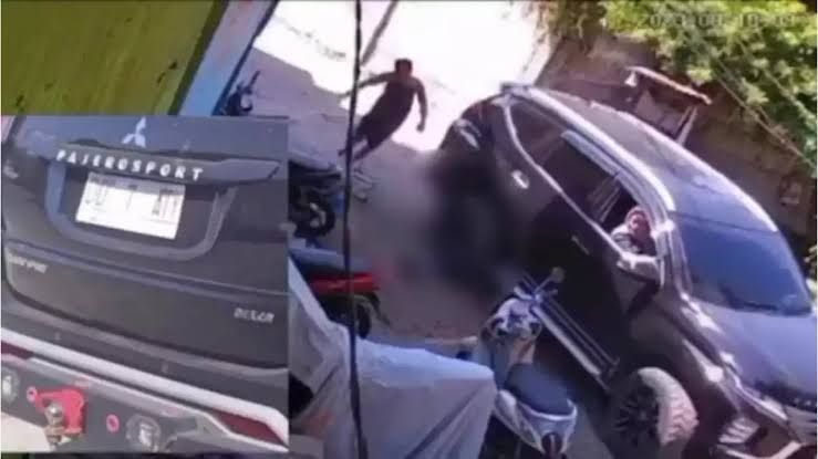 Viral! Bocah 15 Bulan di Makassar Dilindas Mobil Pajero, Peristiwa Memilukan Itu Terekam CCTV