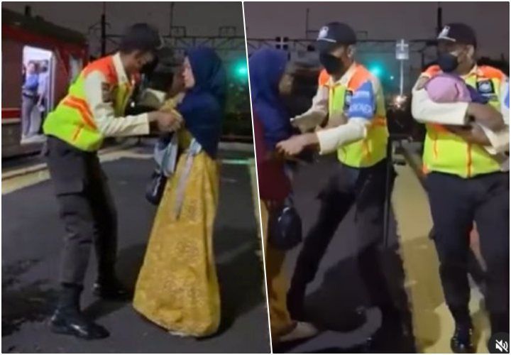 Viral Wanita Buang Bayi di Rel Pasar Minggu: Diduga Mau Bunuh Diri, Janji Gak akan Ulangi Lagi
