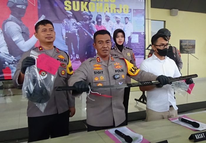 Amankan Pria Tenteng Samurai Masuk Kantor Bupati Sukoharjo, Polisi Ungkap Motifnya