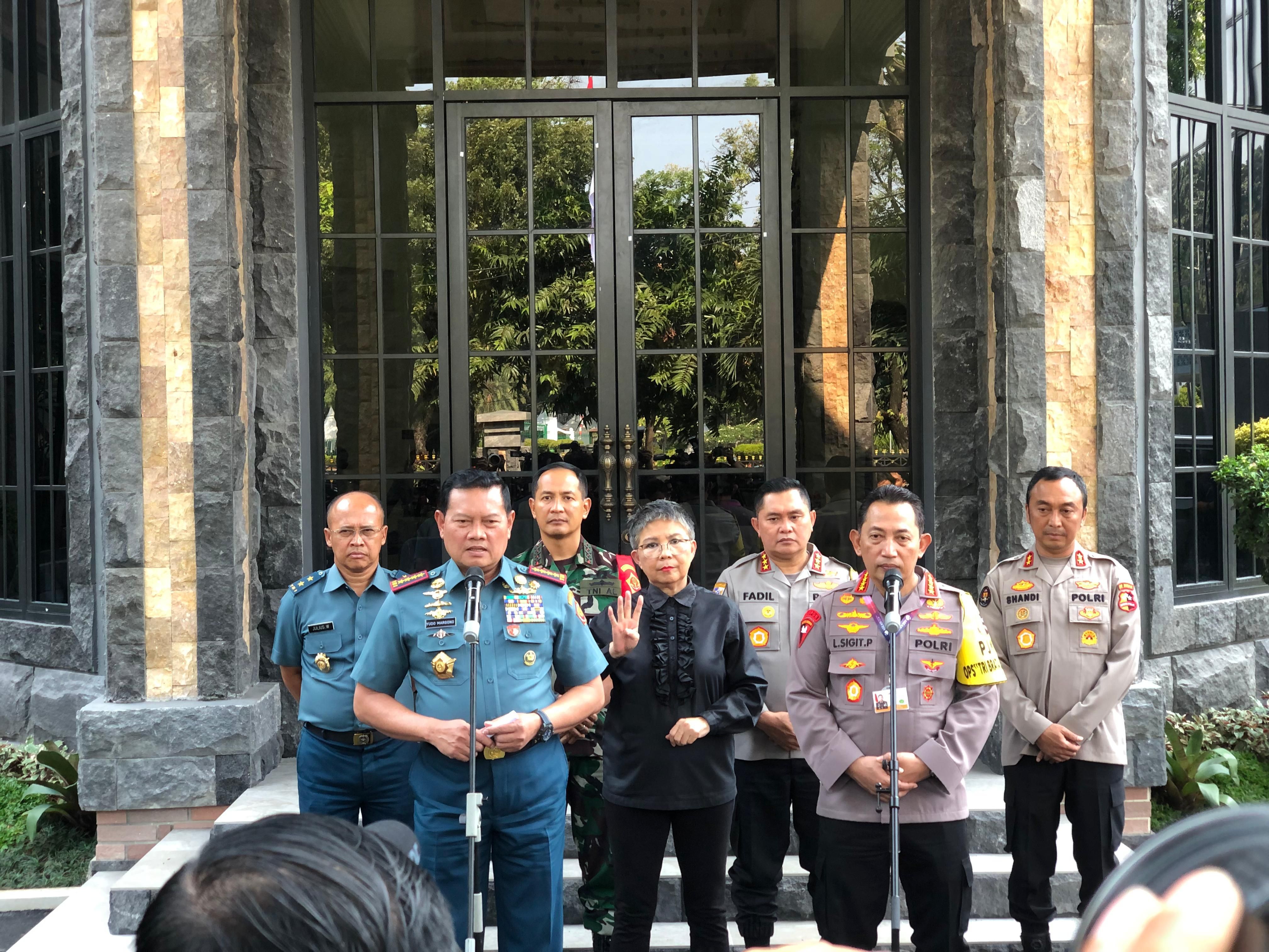 Panglima TNI-Kapolri Pastikan Keamanan KTT Lancar Hingga Sore Ini