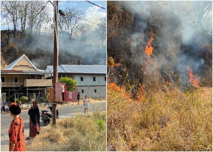 Gara-gara Bocil Bakar Sampah, Gedung Sekolah dan Rumah Warga di Parepare Nyaris Dilalap si Jago Merah
