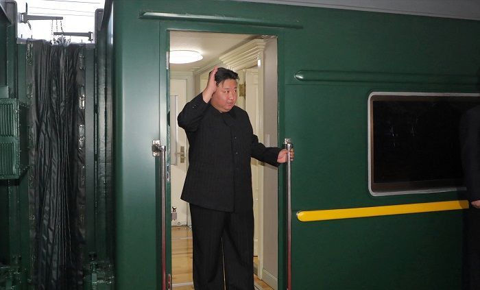 Kim Jong-un Berangkat Naik Kereta Kunjungi Putin di Rusia