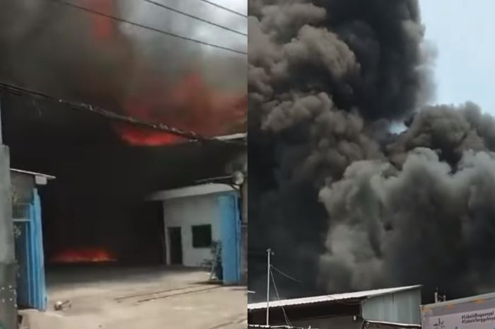 Kebakaran Pabrik Sandal di Jakut Kemarin, Korbanya Capai Belasan Orang