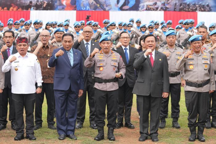 Lepas Pasukan Perdamaian ke Afrika, Kapolri: Keberhasilan Misi Jadi Harga Mati!