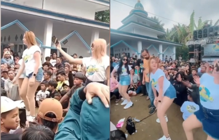Viral Tiga Perempuan Seksi Joget Pargoy di Samping Musala, Kades Ungkap Fakta Mengejutkan