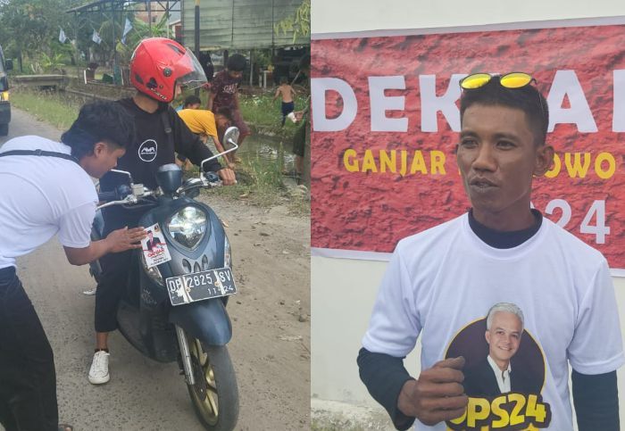 Makin Mantap! Relawan di Pinrang Deklarasi Dukung Ganjar Pranowo Jadi Capres