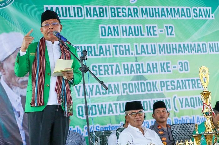 Lakukan Safari Politik ke Lombok Timur, Ini Harapan Plt Ketum PPP