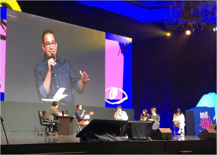 Di IdeaFest 2023, Anies Baswedan Bicara Kerugian Anak Muda yang Golput
