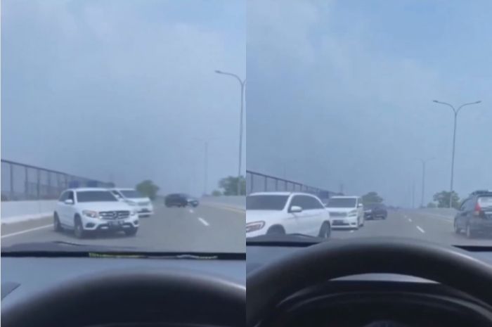 Viral Rombongan Mobil Mewah Lawan Arah di Tol, Polda Metro Turun Tangan