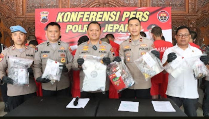 Sepanjang 2023, Puluhan Tersangka Narkoba Berhasil Diciduk di Jepara