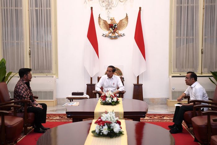 Bertemu di Istana, Pertemuan Presiden Jokowi dan Syahrul Yasin Limpo Berlangsung 1 Jam