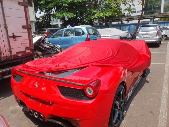 Horor! Pengemudi Ferrari Mengaku Mengantuk, Tabrak Beruntun di Jalan Sudirman