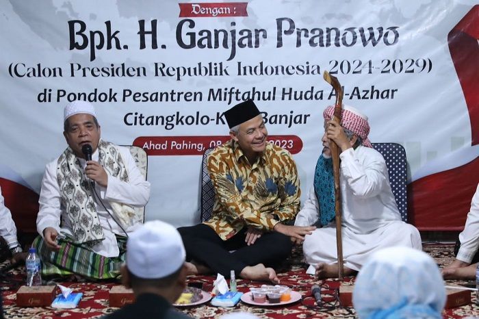 Serap Aspirasi Ulama, Ganjar Datangi Acara Silaturahmi Masyayikh se-Indonesia