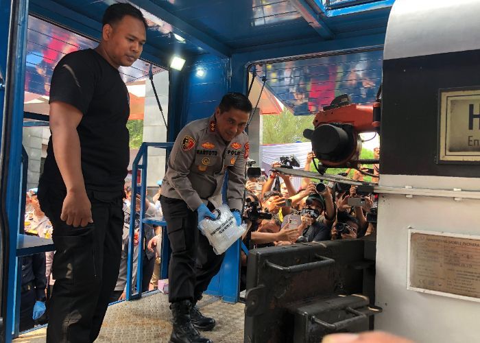 Polda Metro Musnahkan Barang Bukti Narkoba dari 1.548 Kasus: Ratusan Kilo Ganja hingga Sabu