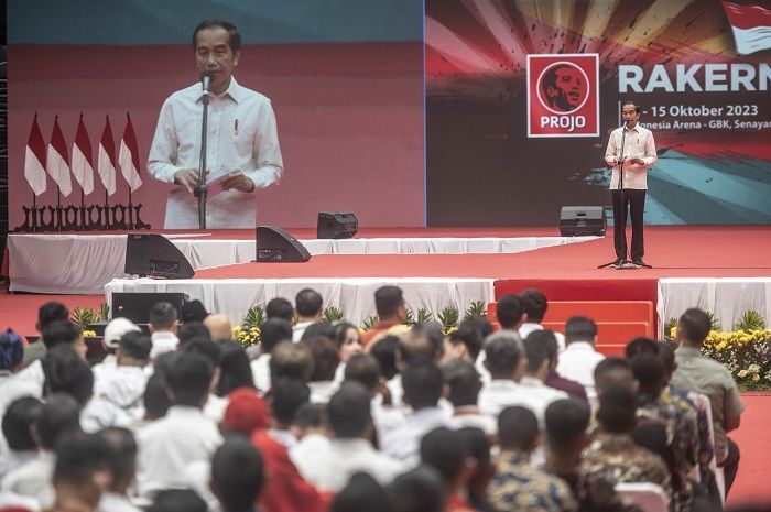 Jokowi Minta Projo Sabar, Tak Desak Bongkar Sosok Capres yang Didukungnya di Pilpres 2024