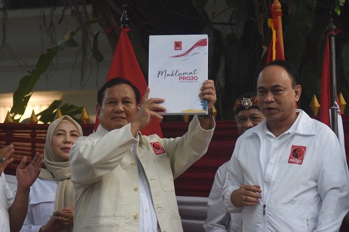 Projo Resmi Dukung Prabowo di Pilpres 2024