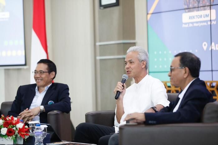 Ketemu Rektor se-Malang Raya, Ganjar Dorong Inklusivitas pada Lingkungan Pendidikan di Era Digital