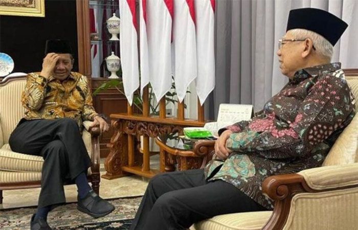 Mahfud MD jadi Cawapres, Ma'ruf Amin: Layak dan Saya Restui!