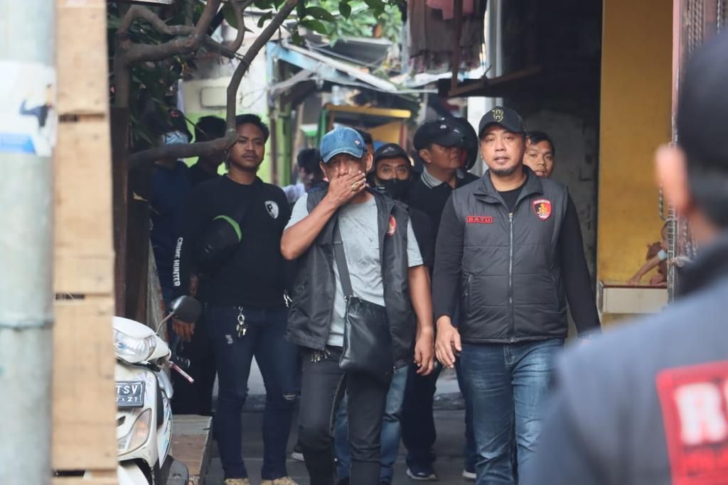 Polres Jakut Gerebek Gang Macan di Cilincing, 15 Orang Diangkut